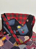 Retro Punk Collared Bag