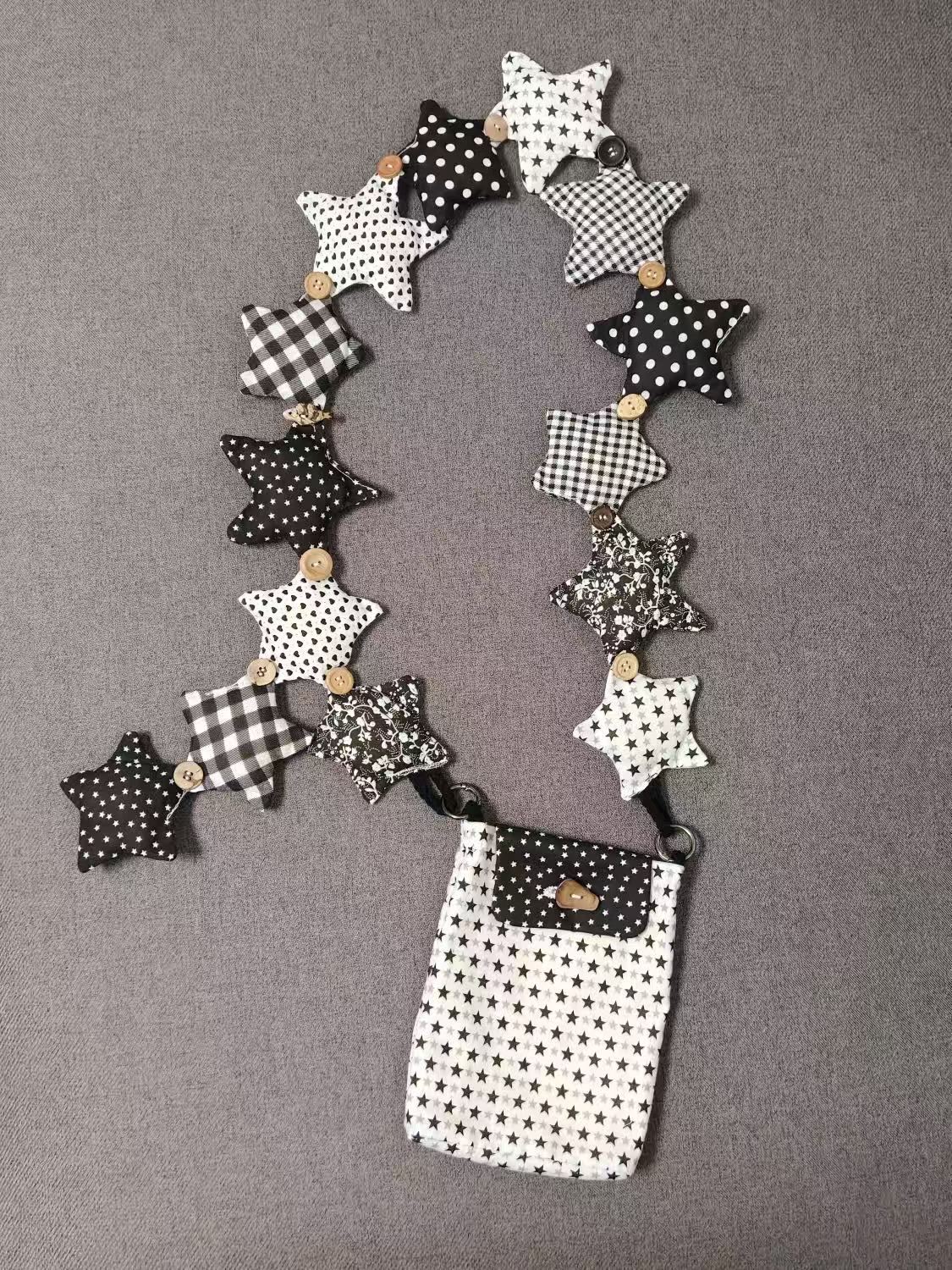 Star Button Strap Bag